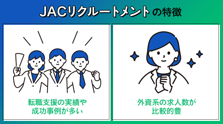 JACリクルートメントの特徴