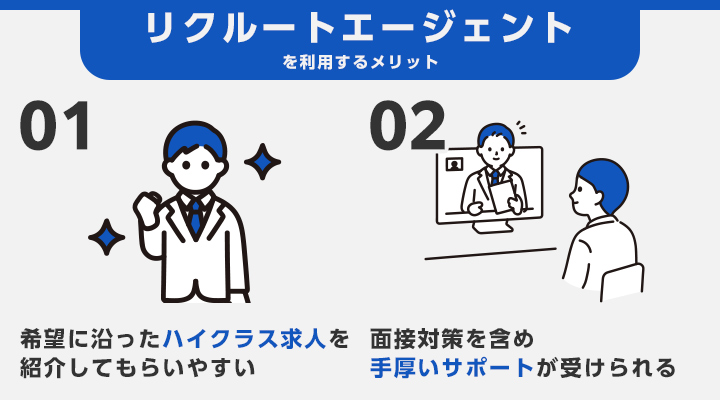 リクルートエージェントを利用するメリット
