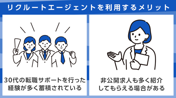 リクルートエージェントを利用するメリット